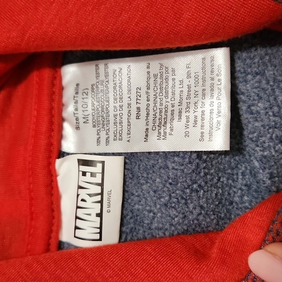 Marvel Avengers boys sweatshirt hoodie size Medium 10/12 - Picture 2 of 4